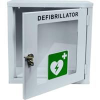 MEDX5 AED-AI-040-AL Wandbox voor defibrillator Binnen Met alarm Wit Metaal - thumbnail