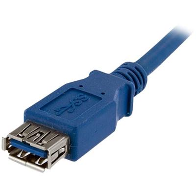 StarTech.com 1m SuperSpeed USB 3.0 Verlengkabel A naar A - Blauw M/F