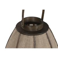 Kaarshouder Home ESPRIT Natuurlijk Jute Bamboe 40 x 40 x 80 cm - thumbnail