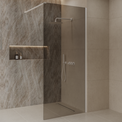 Inloopdouche Best-Design Dalis 120x200 cm White Mocha