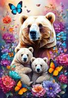 Bears - Maternal Love Collection Puzzel 1000 stukjes - thumbnail