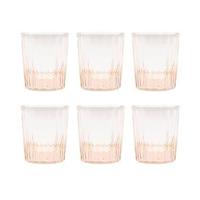 Brût Homeware, Set van 6, Espresso Glas 7 CL, zacht roze - thumbnail
