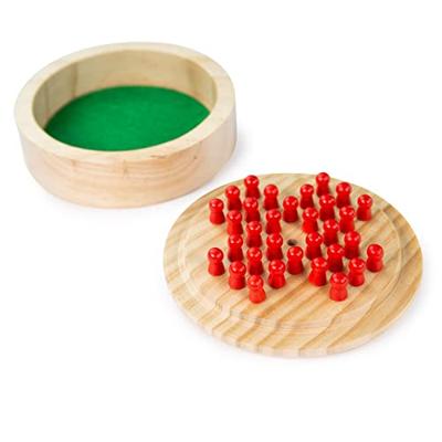 Bigjigs mini solitaire houten spel Bigjigs mini solitaire houten spel