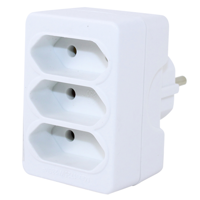 Scanpart Verloopstekker 3xEuro - thumbnail