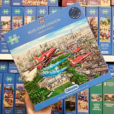 Reds Over London Puzzel 1000 Stukjes
