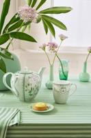 Pip Studio Mok Groot Lily&Lotus Tegels Licht Groen - thumbnail