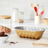 Nordic Ware Cakevorm / Broodbakvorm Jubilee Loaf Pan Goud 26 x 15 cm / 1.4 liter - thumbnail