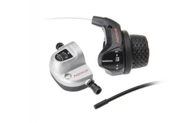 Shimano Shifter rechts nexus 3speed 1700 mm zwart