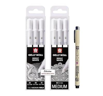 Gelschrijver sakura gelly roll classic 3 breedtes | 6 stuks Gelschrijver sakura gelly roll classic 3 breedtes | 6 stuks