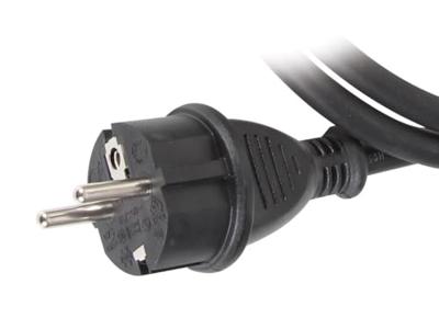 Rubber netsnoer 1.5 m 3g2.5 cee 7/7 stekker naar stekkerloos Velleman - Velleman Rubber netsnoer 1.5 m 3g2.5 cee 7/7 stekker naar stekkerloos Velleman - Velleman