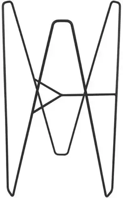 Elho loft urban frame 40 cm living black