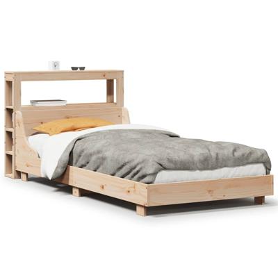 Bedframe zonder matras massief grenenhout 100x200 cm