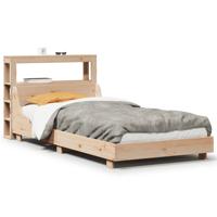 Bedframe zonder matras massief grenenhout 140x200 cm - thumbnail