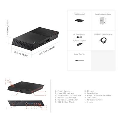 Asustor Flashstor 6 Gen2 FS6806X Asustor Flashstor 6 Gen2 FS6806X
