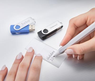 Intenso Office Line USB-stick Retail 32 GB Geel, Groen, Zwart, Blauw, Oranje 3543585 USB-A 3.2 Gen 1