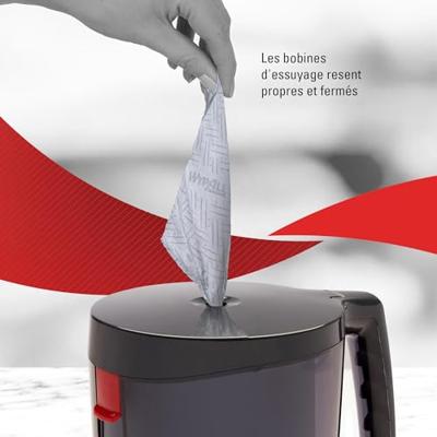 Kimberly-Clark Professional poetspapier Wypall Reach, blauw, pak van 6 rollen Kimberly-Clark Professional poetspapier Wypall Reach, blauw, pak van 6 rollen