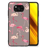 Xiaomi Poco X3 | X3 Pro Dierenprint Telefoonhoesje Flamingo - thumbnail