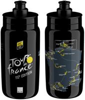 ELITE "fly tour de france" bidon trinkfl. fly tour d e france black 550ml - thumbnail