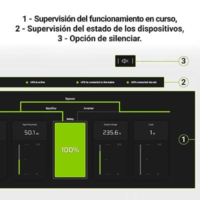 Green Cell UPS UPS 600 VA