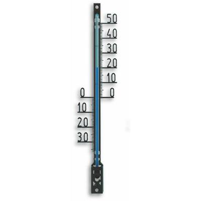TFA Dostmann Tfa muurthermometer zwart 16cm