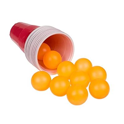 Beer pong muurplank met bekers en ballen Beer pong muurplank met bekers en ballen