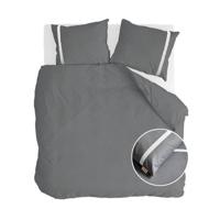 Walra - Dekbedovertrek Timeless Chic - 200x220 - Antraciet - thumbnail