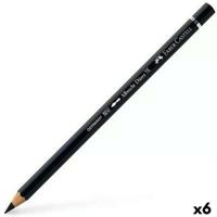 Potlood Faber-Castell Albrecht Dürer Aquarel Zwart Zeshoekig (6 Stuks) - thumbnail
