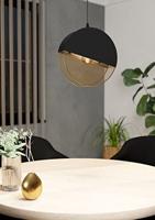 Eglo Design hanglampMumbles zwart met goud - 43811 - thumbnail