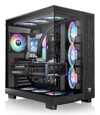 Thermaltake View 380 XL TG ARGB Midi Tower Zwart Thermaltake View 380 XL TG ARGB Midi Tower Zwart
