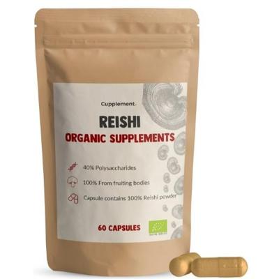 Cupplement Reishi Supplements 60Capsules Cupplement Reishi Supplements 60Capsules