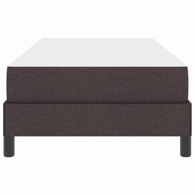 Boxspring bed Anders Donkerbruin 100 x 200 cm Stof