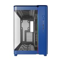 Montech king 95 midi tower behuizing (blauw | 2x usb-a | 1x usb-c | rgb | tempered glass) - thumbnail