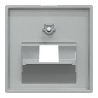 Merten 298360 UAE-, IAE-, ISDN-contactdoos Afdekking Aluminium 1 stuk(s) - thumbnail