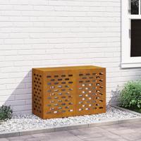VidaXL Airconditioner hoes roestig 90 x 40 x 60 cm cortenstaal - thumbnail