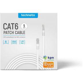 Technetix Patchkabel UTP CAT6 5m wit - 2077010