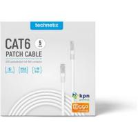 Technetix Patchkabel UTP CAT6 5m wit - 2077010 - thumbnail