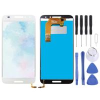 LCD-scherm en digitizer volledige assemblage voor Alcatel a3 5046/5046D/5046X/OT5046 (wit) - thumbnail