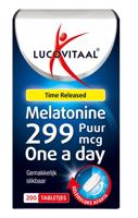 Lucovitaal Melatonine Puur 299 mcg Tabletten - thumbnail