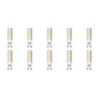 Energiezuinige LED Lampen 10-pack - G9 Fitting - Warm Wit 3000K - 4.8W - thumbnail