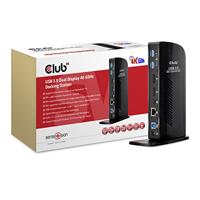 club3D CSV-1460 USB-C dockingstation Geschikt voor merk (dockingstation): Universeel Elitebook, IdeaPad, Latitude, Lenovo Thinkpad, Thinkpad, Ultrabook, - thumbnail