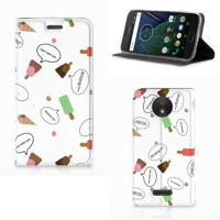 Motorola Moto C Plus Flip Style Cover IJsjes - thumbnail