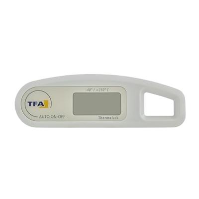 TFA Dostmann 30.1047 Keukenthermometer Automatische uitschakeling conform HACCP en EN 13485, Straalwaterdicht IP65 Sauzen, Pasteuze stoffen, Halfvaste stoffen,