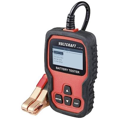 VOLTCRAFT VC-BT100 Accutester 12 V, 24 V 79 mm x 28 mm x 128 mm