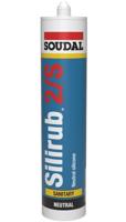Soudal Silirub 2S | Sanitairkit | Glanzend Wit | 300 ml - 107544 - thumbnail