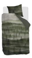 Riviera Maison Evergreen Dekbedovertrek Groen - thumbnail
