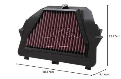 K&N vervangings-luchtfilter replac. filter ya-6008