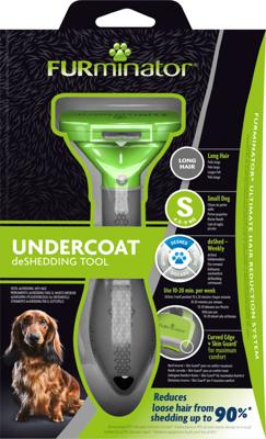 FURminator - furminator voor langharige honden - S