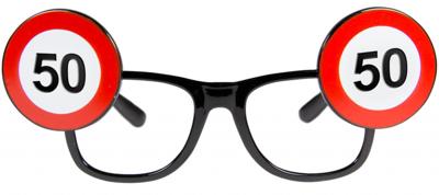 Bril verkeersbord 50 jaar