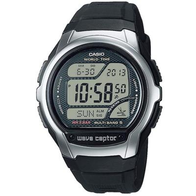 Casio WV-58R-1AEF Horloge Zendergestuurd, stopwatch en timer 44 mm Casio WV-58R-1AEF Horloge Zendergestuurd, stopwatch en timer 44 mm