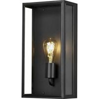 Wandlamp Capri Zwart met helder glas 7349-750 Konstsmide - thumbnail